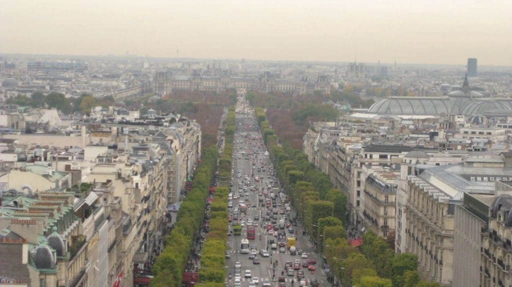 Visite des champs Elysées en groupe Une avenue mythique