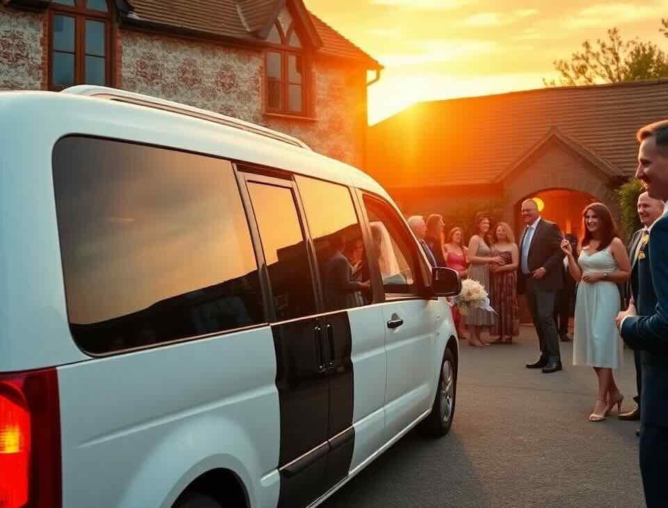 minibus avec chauffeur pour votre mariage