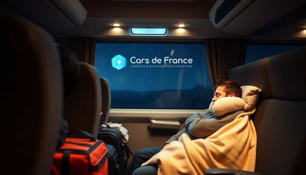 Dormir dans l'autocar interdit ou pas ?